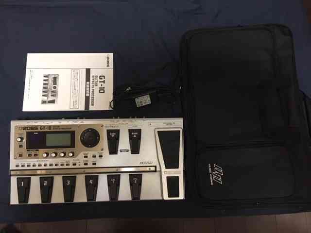 BOSS GT-10 Guitar Effects Processor（ピアノ・楽器・PA機材）の商品画像 - 査定依頼日：2019年8月30日 - 最高査定価格：7,000円