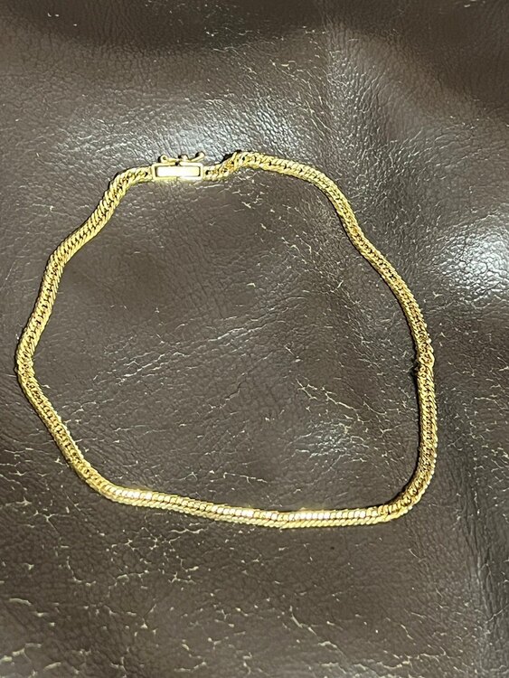 喜平18金アンクレット（金・貴金属）の商品画像 - 査定依頼日：2024年12月17日 - 最高査定価格：70,000円