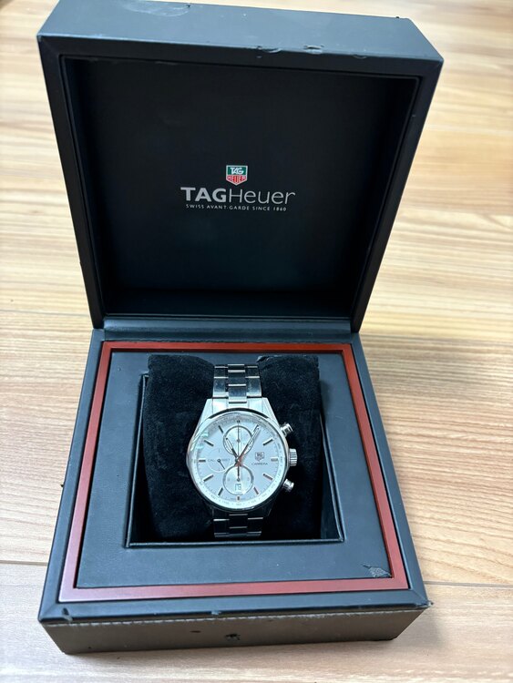 タグホイヤー カレラ カレラ1887 クロノグラフオートマ（高級時計）の商品画像 - 査定依頼日：2025年5月3日 - 最高査定価格：190,000円