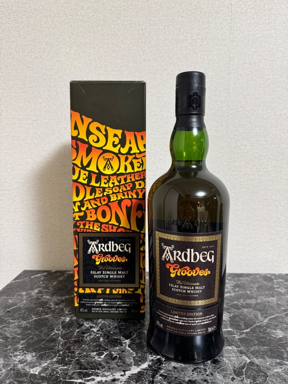 Ardbeg グルーヴス（お酒）の商品画像 - 査定依頼日：2025年11月2日 - 最高査定価格：17,000円
