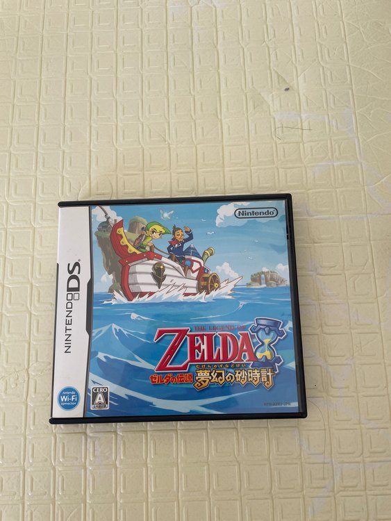 Nintendo DS ゼルダの伝説　無限の砂時計（ゲーム機本体・ゲームソフト）の商品画像 - 査定依頼日：2023年1月30日