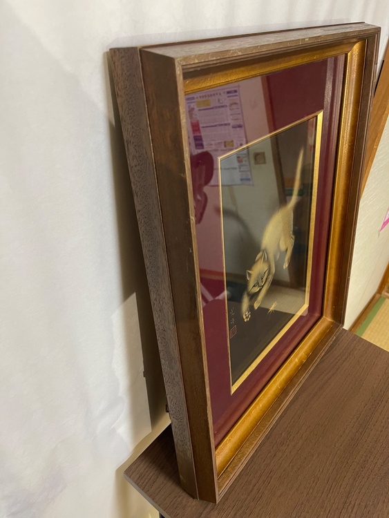 板谷光治　猫（美術品・骨董品）の商品画像 - 査定依頼日：2026年5月19日 - 最高査定価格：10,000円