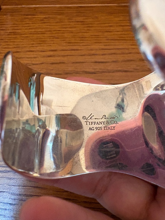 ティファニー　ボーンカフ　バングル　ブレスレット（金・貴金属）の商品画像 - 査定依頼日：2026年2月16日 - 最高査定価格：130,000円