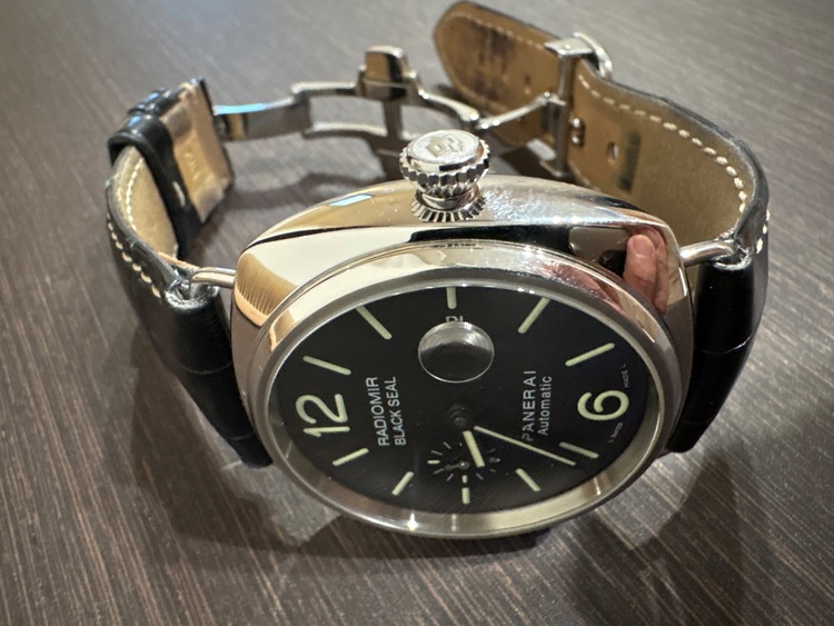 パネライ ラジオミール OP671（高級時計）の商品画像 - 査定依頼日：2025年10月2日 - 最高査定価格：460,000円