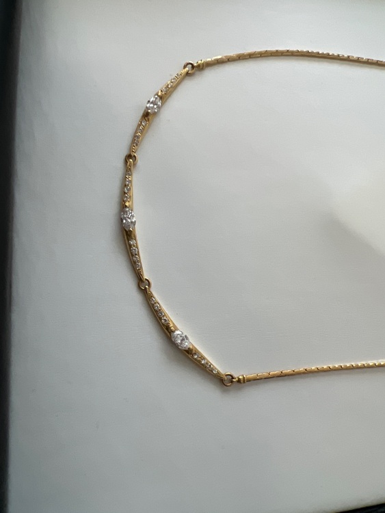 天然ダイヤモンドネックレス（宝石）の商品画像 - 査定依頼日：2025年11月19日 - 最高査定価格：210,000円