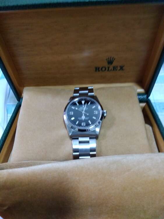 ロレックス エクスプローラー 14270（高級時計）の商品画像 - 査定依頼日：2025年4月26日 - 最高査定価格：730,000円