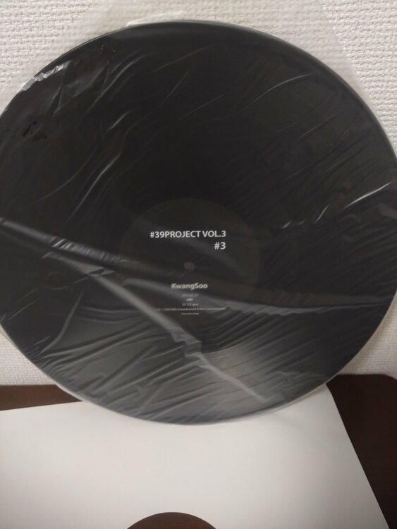 KWANGSOO　＃39PROJECT　VOL.3（レコード）の商品画像 - 査定依頼日：2026年7月26日 - 最高査定価格：100,000円