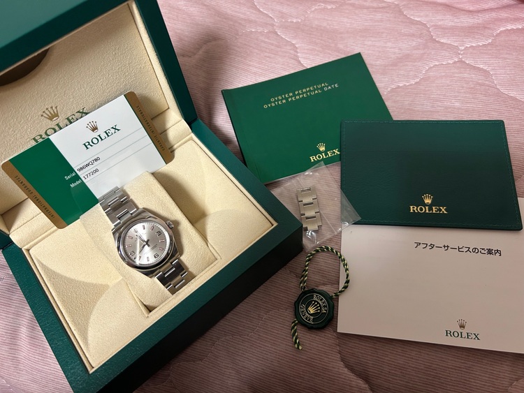 オイスターパーペチュアル（高級時計）の商品画像 - 査定依頼日：2025年10月4日 - 最高査定価格：800,000円