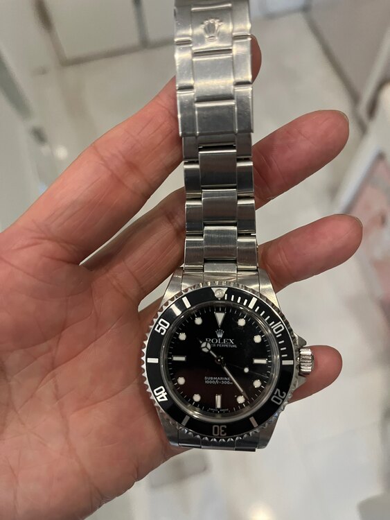 サブマリーナーノンデイト（高級時計）の商品画像 - 査定依頼日：2025年1月21日 - 最高査定価格：1,310,000円