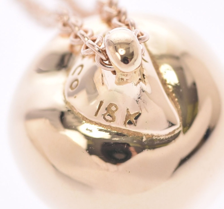 TIFFANY&Co. ティファニー アップル K18YG ネックレス（金・貴金属）の商品画像 - 査定依頼日：2026年5月15日 - 最高査定価格：185,000円
