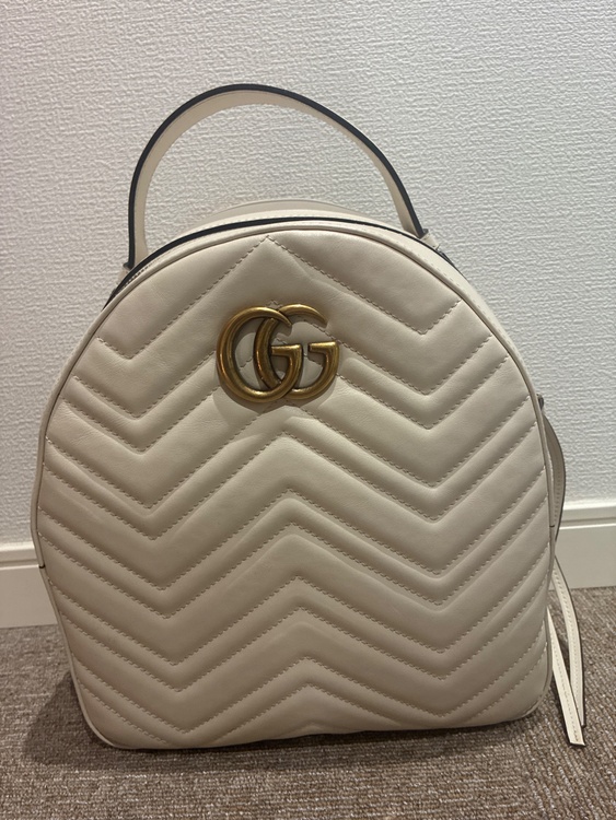 GUCCI バックパック リュックサック GGマーモント （ブランドバッグ）の商品画像 - 査定依頼日：2026年4月10日 - 最高査定価格：80,000円