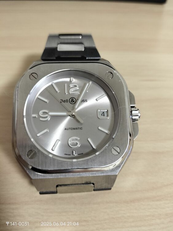 ベル&amp;ロス その他 ベル＆ロス BR05A-GR-ST/SST （高級時計）の商品画像 - 査定依頼日：2025年6月4日 - 最高査定価格：200,000円