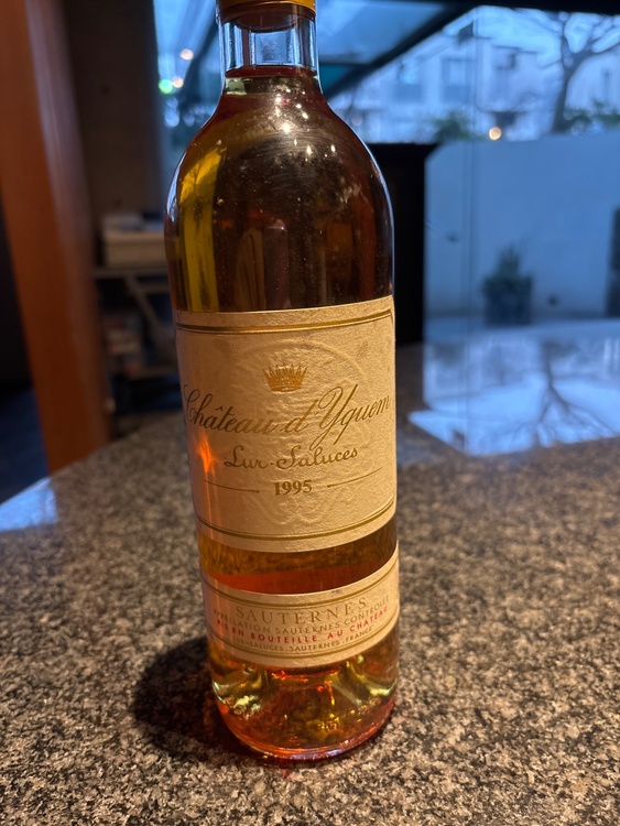 château d Yquem 1995（お酒）の商品画像 - 査定依頼日：2026年1月16日 - 最高査定価格：38,500円