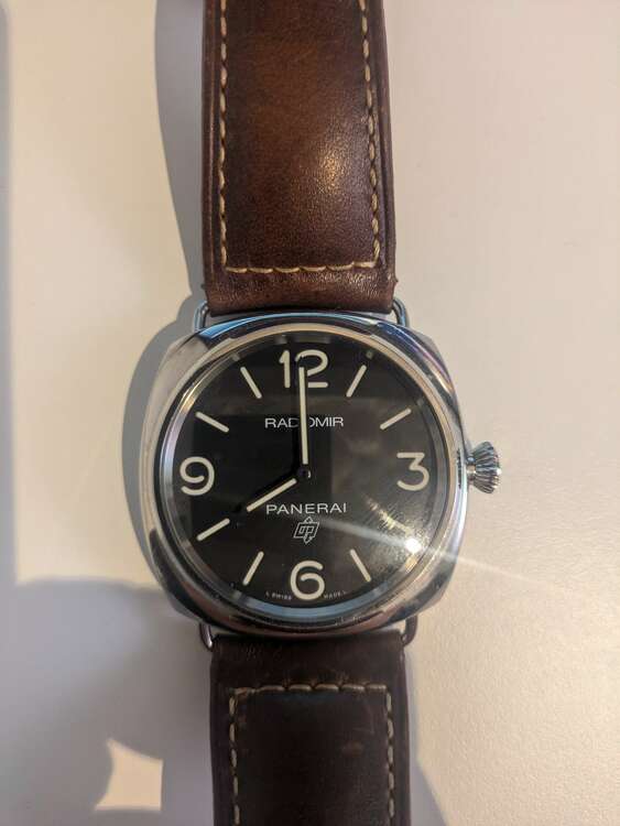 パネライ ラジオミール 3デイズあっちゃいお（高級時計）の商品画像 - 査定依頼日：2025年3月9日 - 最高査定価格：450,000円
