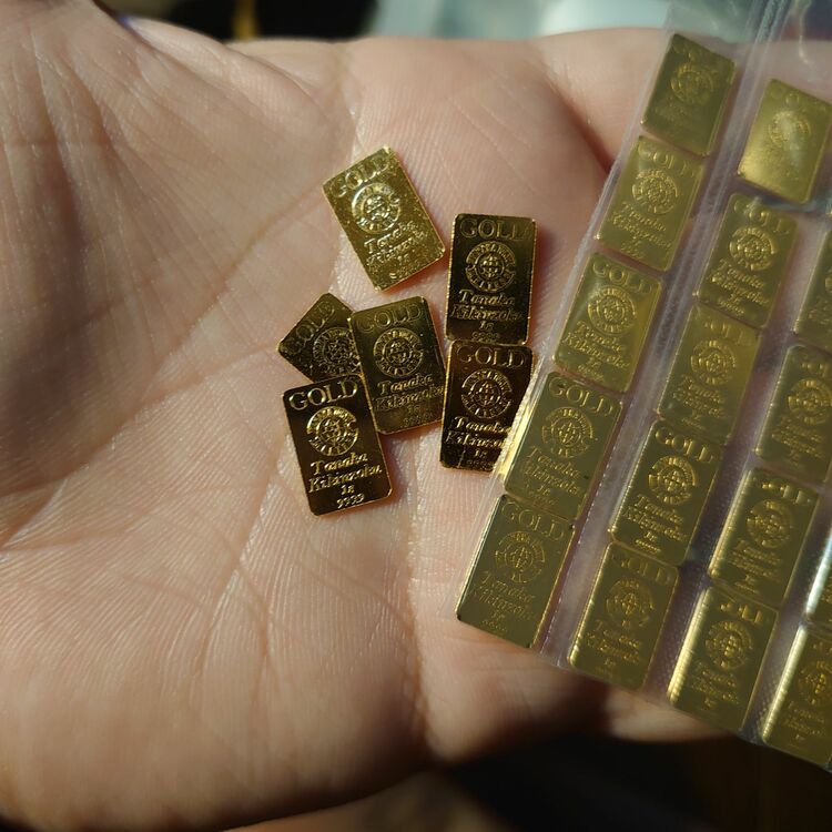 パチンコ特殊景品田中貴金属製１ｇケース外し済み（金・貴金属）の商品画像 - 査定依頼日：2025年10月31日 - 最高査定価格：20,500円