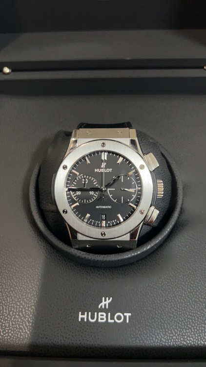 ウブロ クラシックフュージョン （高級時計）の商品画像 - 査定依頼日：2025年9月18日 - 最高査定価格：750,000円