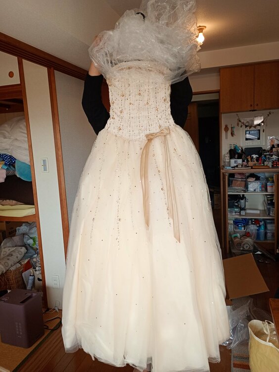 ウェディングドレス（古着・ファッション）の商品画像 - 査定依頼日：2026年3月1日 - 最高査定価格：100円
