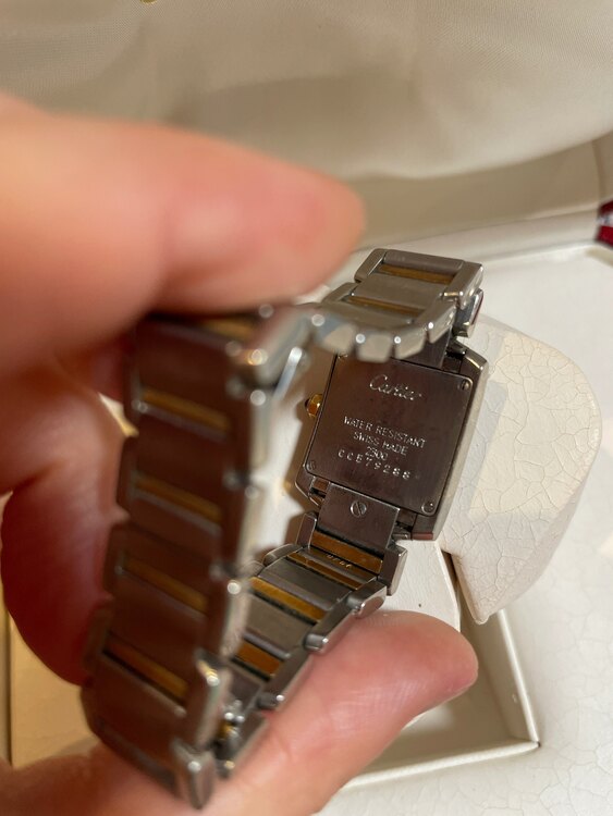 カルティエ タンク cc57928（高級時計）の商品画像 - 査定依頼日：2025年1月5日 - 最高査定価格：400,000円