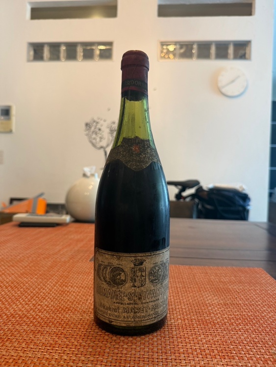 ワイン ロマネ・サン・ヴィヴァン（お酒）の商品画像 - 査定依頼日：2026年8月20日 - 最高査定価格：10,000円
