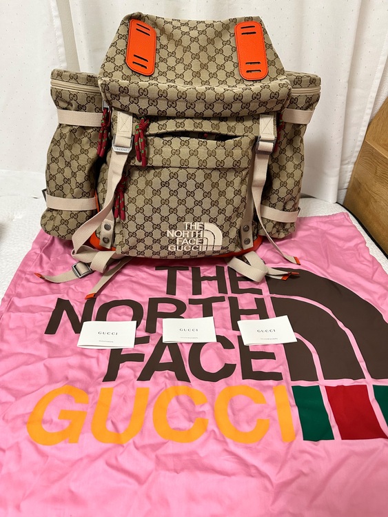 The North Face x Gucci バックパック（ブランドバッグ）の商品画像 - 査定依頼日：2025年8月31日 - 最高査定価格：100,000円