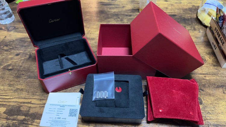 タンク マスト ドゥ カルティエ ウォッチ（高級時計）の商品画像 - 査定依頼日：2025年6月11日 - 最高査定価格：450,000円