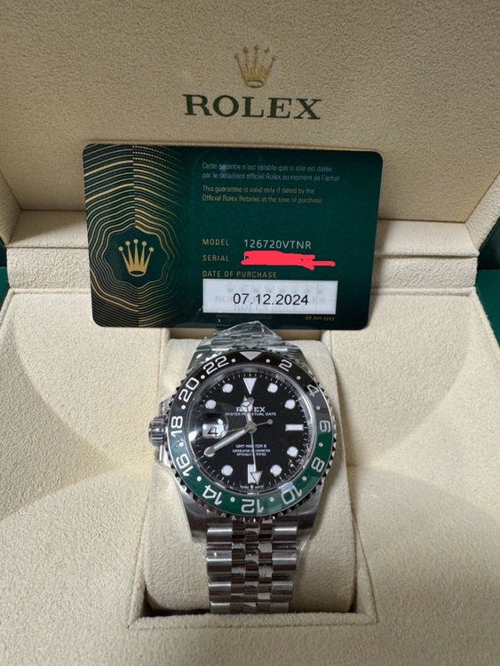 126720vtnr（高級時計）の商品画像 - 査定依頼日：2025年10月19日 - 最高査定価格：2,600,000円