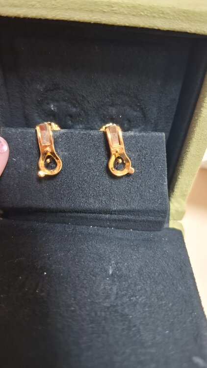 ヴァンクリーフ　ヴィンテージアルハンブラ　オニキスピアス（金・貴金属）の商品画像 - 査定依頼日：2026年1月18日 - 最高査定価格：550,000円