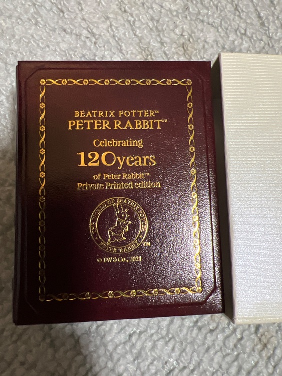 2021年 ピーターラビット 純金コイン（金・貴金属）の商品画像 - 査定依頼日：2025年9月27日 - 最高査定価格：63,000円