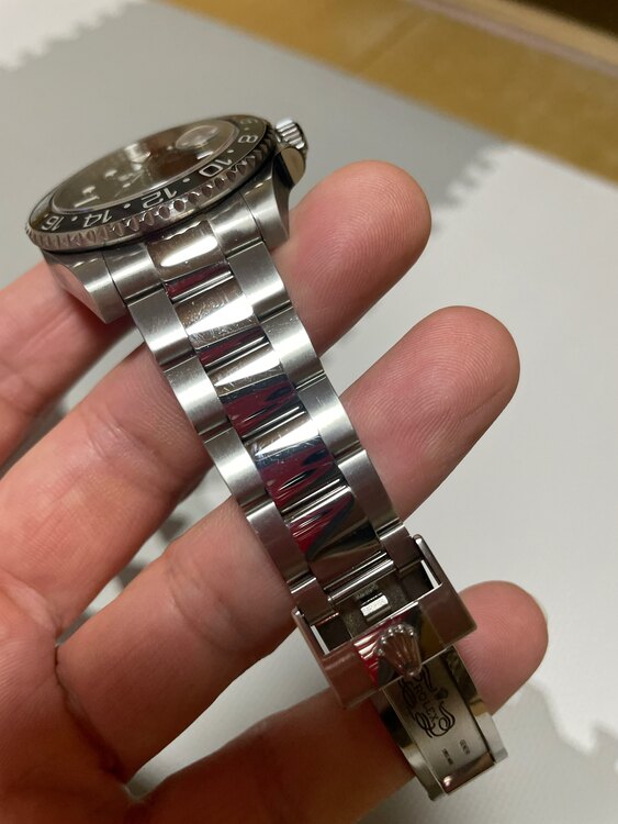 ロレックス GMTマスター m27801（高級時計）の商品画像 - 査定依頼日：2025年1月7日 - 最高査定価格：1,600,000円