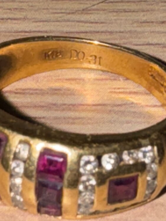 K18 リング（金・貴金属）の商品画像 - 査定依頼日：2025年3月11日 - 最高査定価格：95,000円