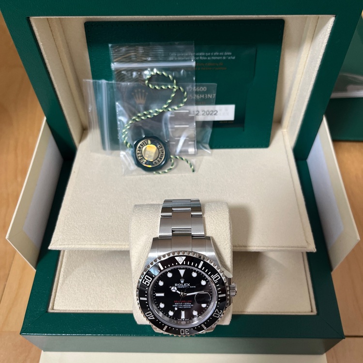 ロレックス シードゥエラー 12660（高級時計）の商品画像 - 査定依頼日：2025年10月29日 - 最高査定価格：2,100,000円