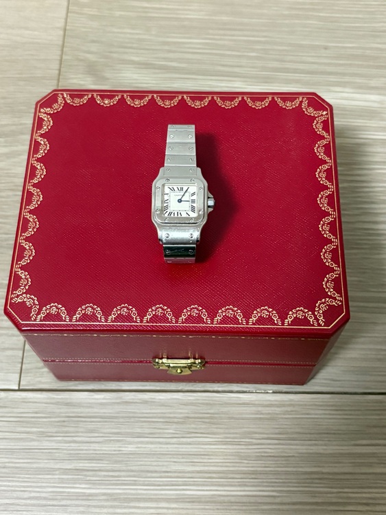 カルティエ サントス W20056D（高級時計）の商品画像 - 査定依頼日：2025年6月24日 - 最高査定価格：420,000円