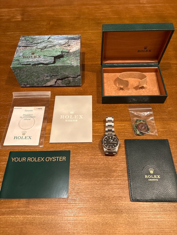 ロレックス エクスプローラー 11427（高級時計）の商品画像 - 査定依頼日：2026年4月21日 - 最高査定価格：1,000,000円