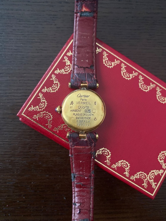 カルティエ ベニュワール 02591459000（高級時計）の商品画像 - 査定依頼日：2025年7月9日 - 最高査定価格：130,000円