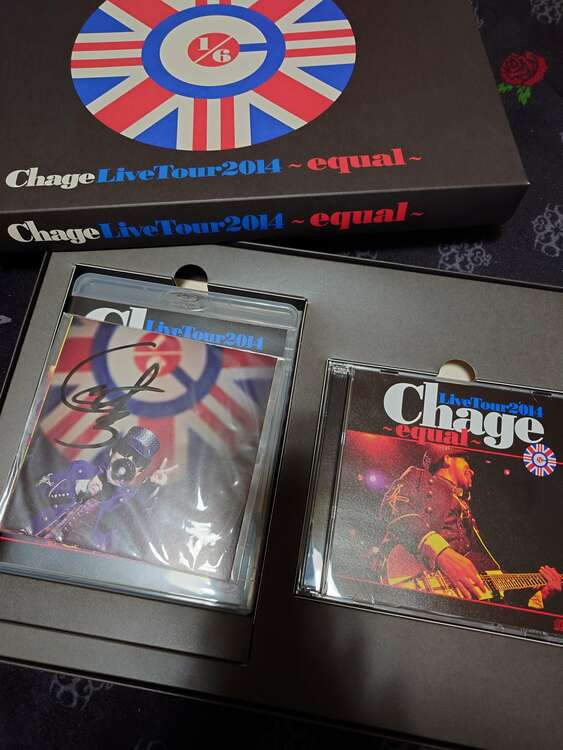 CHAGE ライブツアー2014 equal（CD・DVD）の商品画像 - 査定依頼日：2025年4月4日 - 最高査定価格：3,000円