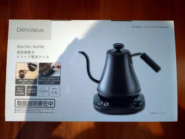 ニトリ　温度調整式ドリップ電気ケトル（家電）の商品画像 - 査定依頼日：2025年2月20日 - 最高査定価格：1,000円