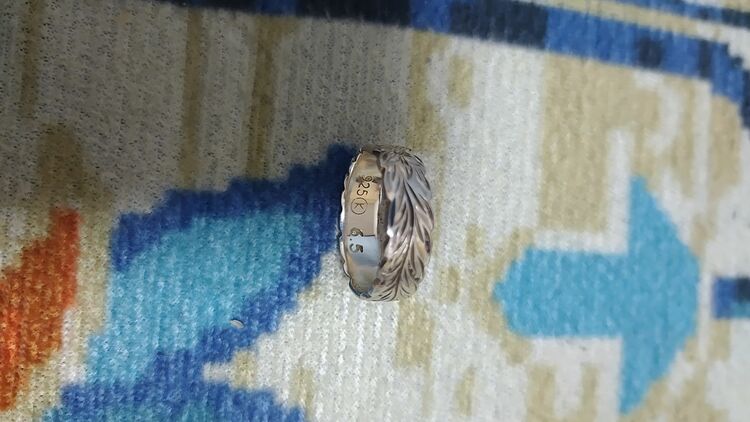 ハワイアンジュエリーリング（金・貴金属）の商品画像 - 査定依頼日：2025年6月8日 - 最高査定価格：1,000円