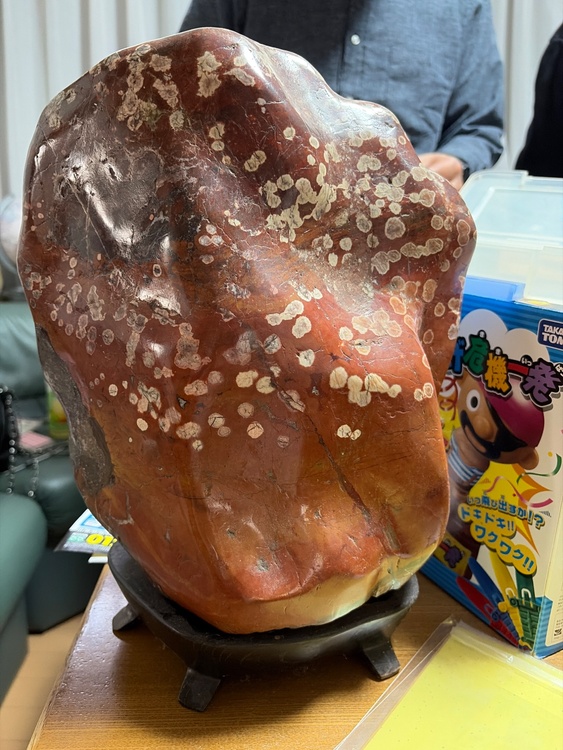 菊花石（美術品・骨董品）の商品画像 - 査定依頼日：2026年4月19日 - 最高査定価格：8,000円