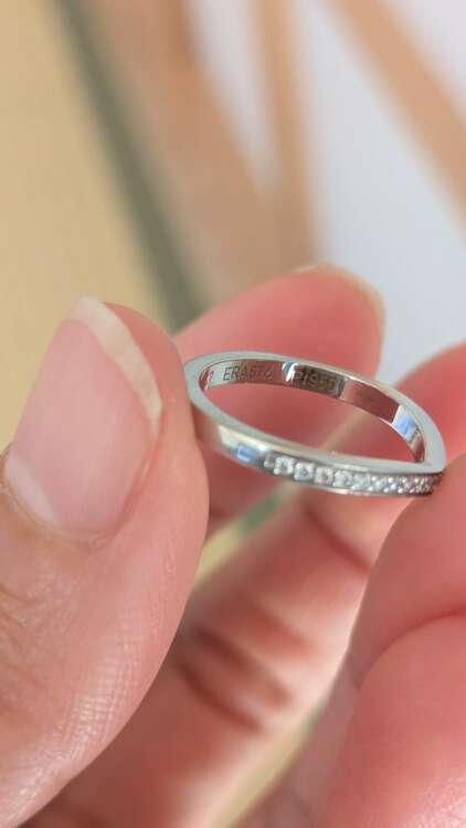 カルティエ　バレリーナ プラチナ、ダイヤモンド ウェディング リング プラチナ、（金・貴金属）の商品画像 - 査定依頼日：2025年3月21日 - 最高査定価格：100,000円