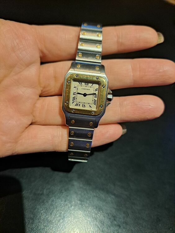 サントスガルベSM（高級時計）の商品画像 - 査定依頼日：2025年10月2日 - 最高査定価格：430,000円