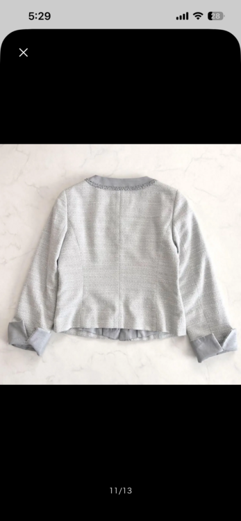 AMACA アマカ ツイードワンピース ジャケット（古着・ファッション）の商品画像 - 査定依頼日：2026年5月13日 - 最高査定価格：100,000円