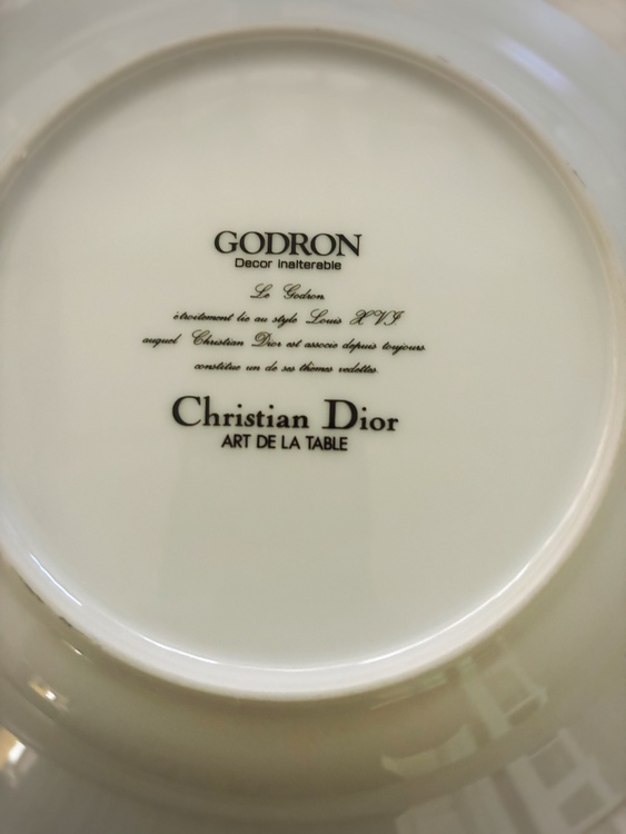 Christian Dior Art de la Table（食器）の商品画像 - 査定依頼日：2026年9月3日 - 最高査定価格：3,000円