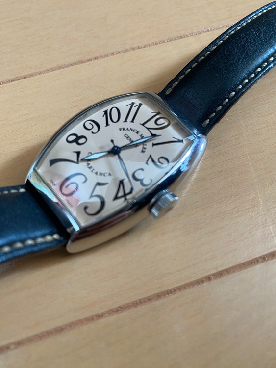 フランクミュラー カサブランカ 5850 cas（高級時計）の商品画像 - 査定依頼日：2026年3月24日 - 最高査定価格：420,000円