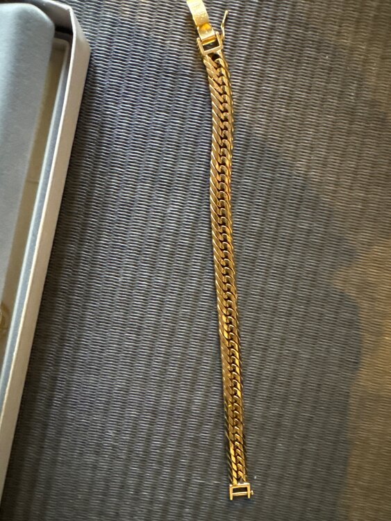 50gブレスレット（金・貴金属）の商品画像 - 査定依頼日：2025年5月3日 - 最高査定価格：609,200円