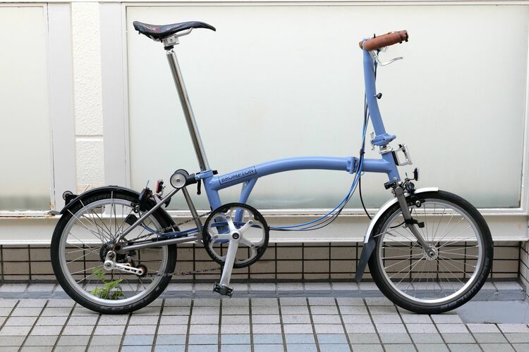 Brompton M6LX 2021年モデル（Cloud Blue）（自転車）の商品画像 - 査定依頼日：2025年9月7日 - 最高査定価格：170,000円