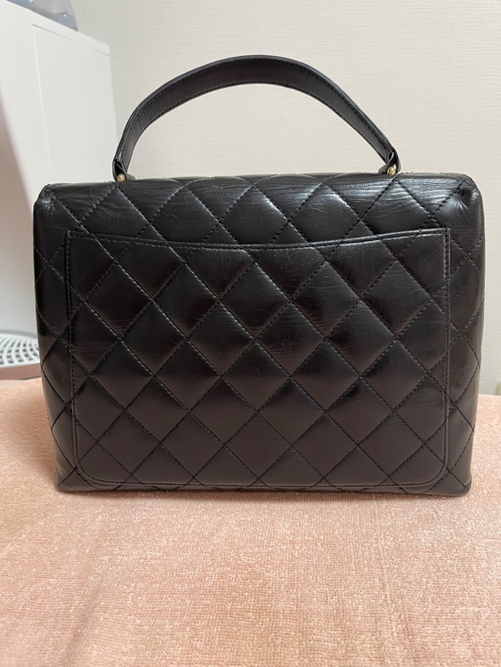 マトラッセ　ハンドバック　黒（ブランドバッグ）の商品画像 - 査定依頼日：2025年7月28日 - 最高査定価格：350,000円