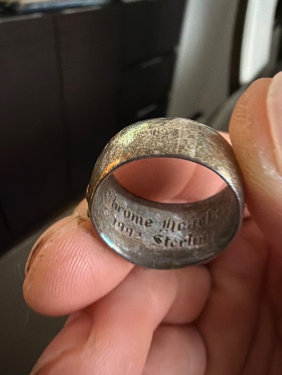 フローラルクロスリング（古着・ファッション）の商品画像 - 査定依頼日：2025年10月17日 - 最高査定価格：25,000円