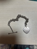 ラブストラックハートタグブレスレット シルバー（金・貴金属）の商品画像 - 査定依頼日：2025年10月2日 - 最高査定価格：25,000円