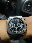 ベル&amp;ロス その他 BR05C-BL-ST/SST（高級時計）の商品画像 - 査定依頼日：2024年12月8日 - 最高査定価格：320,000円