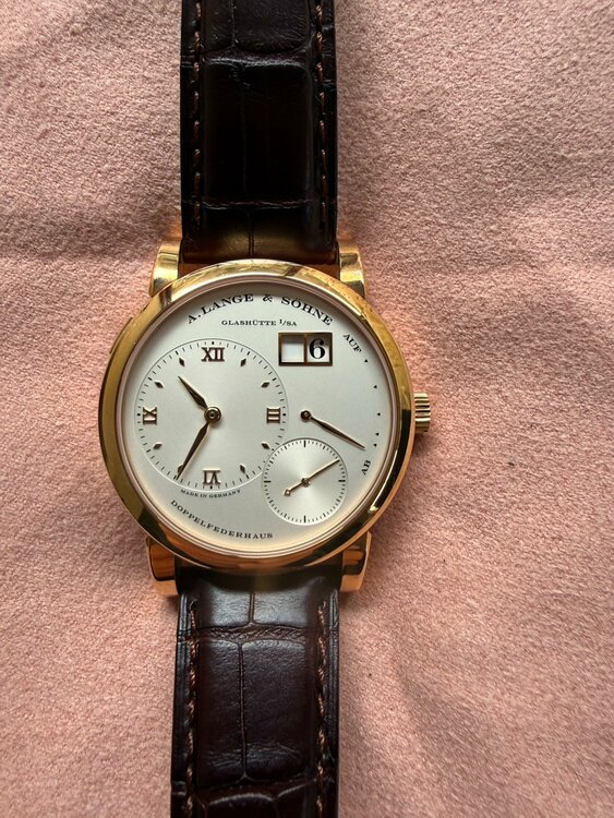 ランゲ＆ゾーネ ランゲ1 （高級時計）の商品画像 - 査定依頼日：2026年3月6日 - 最高査定価格：3,500,000円